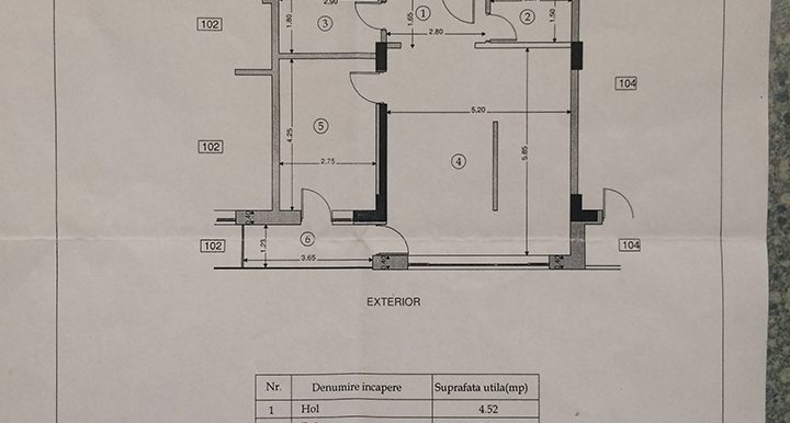 apartament nou 2 camere de inchiriat Prima Sucevei AP0381-18