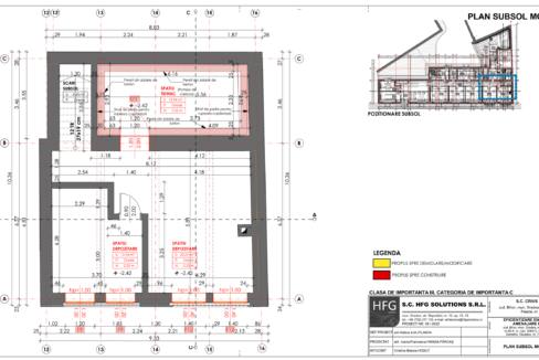 plan subsol